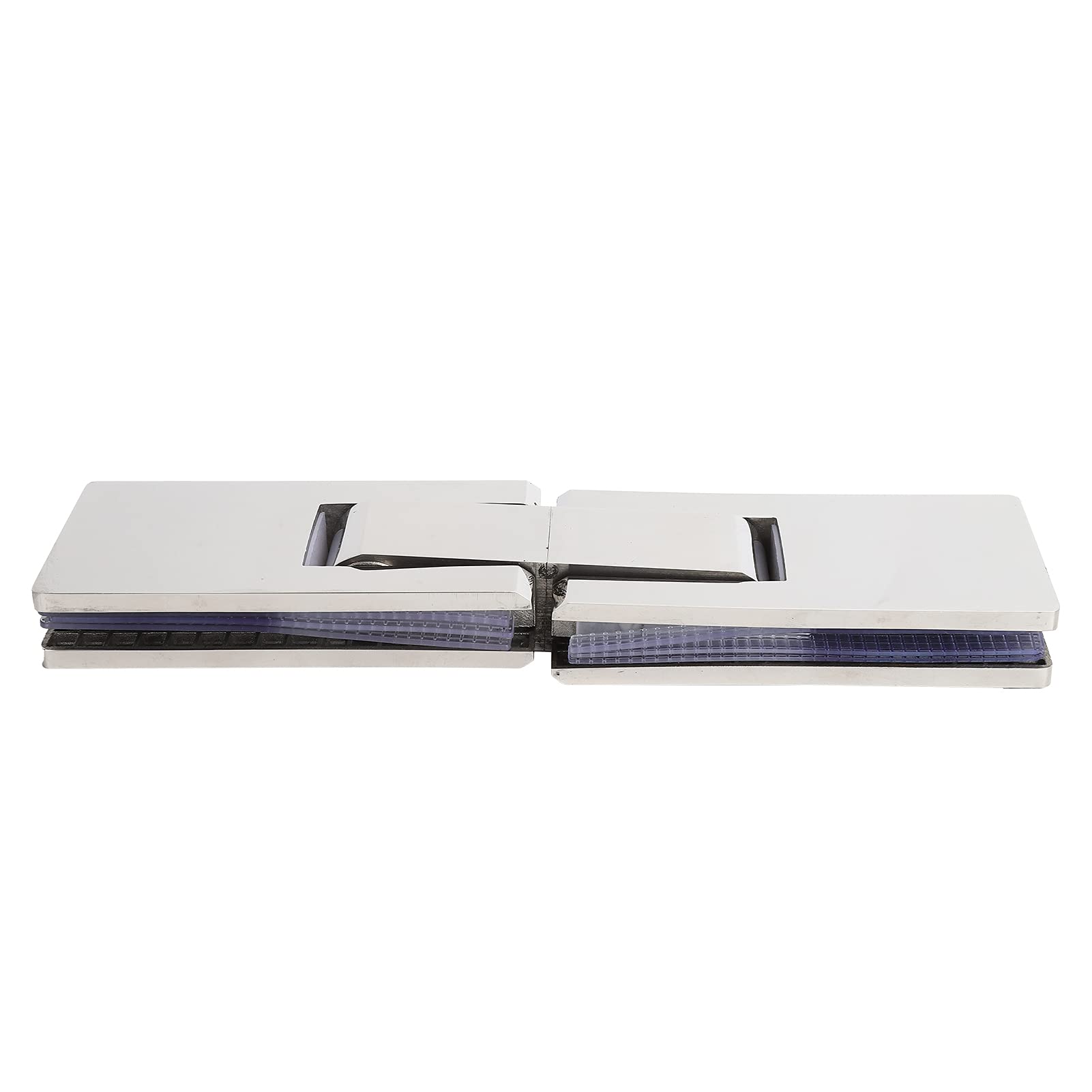 Omabeta 180-Grad-Türklemme aus Edelstahl, Robuster Glas-Clip-Halter für Badezimmer, 304-Material, Langlebiges Design, 228 X 59 X 20 Mm