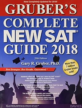 Paperback Gruber's Complete New Sat Guide 2018 Book