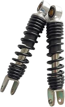Motorbike Shock Absorbers 1 PAIR 220mm Rear Shock Springs Suspension For Y-Zinger For PW50 PW 50 Motorcycle Parts Rear Shock Absorber Black Color