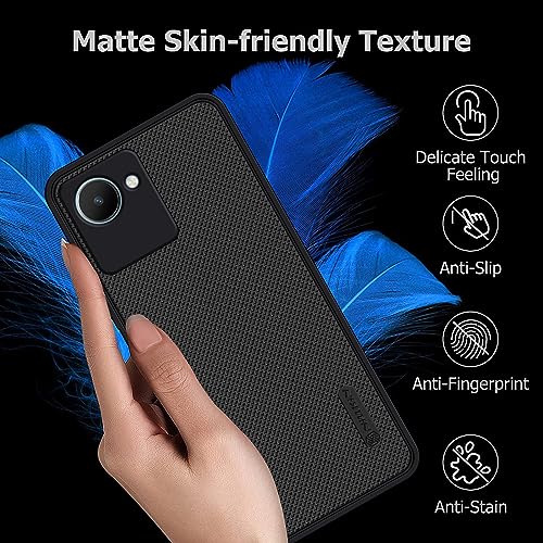 Image of VIDO Super Frosted Raised Camera Protect Soft Back Case Cover for Realme C30S / Realme C30