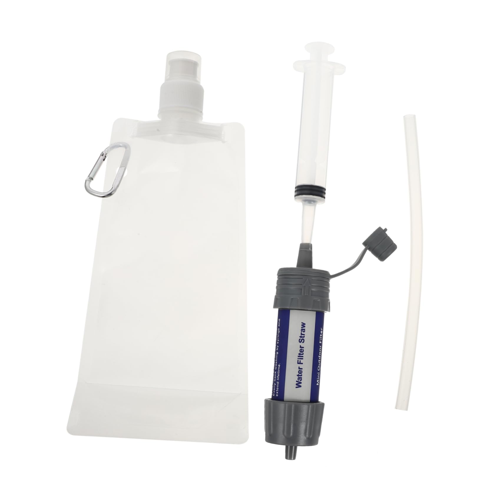 Anneome Purificatore Dacqua Portatile Con Cannuccia Pratico Per Campeggio Escursionismo Filtro 0 01 Per Attrezzatura Da Esterno