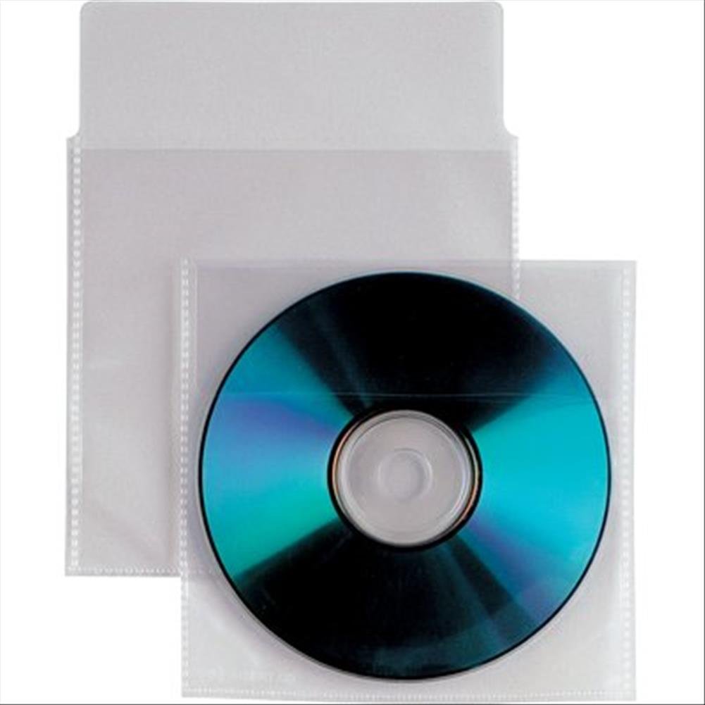 Sei Rota 430104 Buste Trasparenti Porta CD/DVD Insert