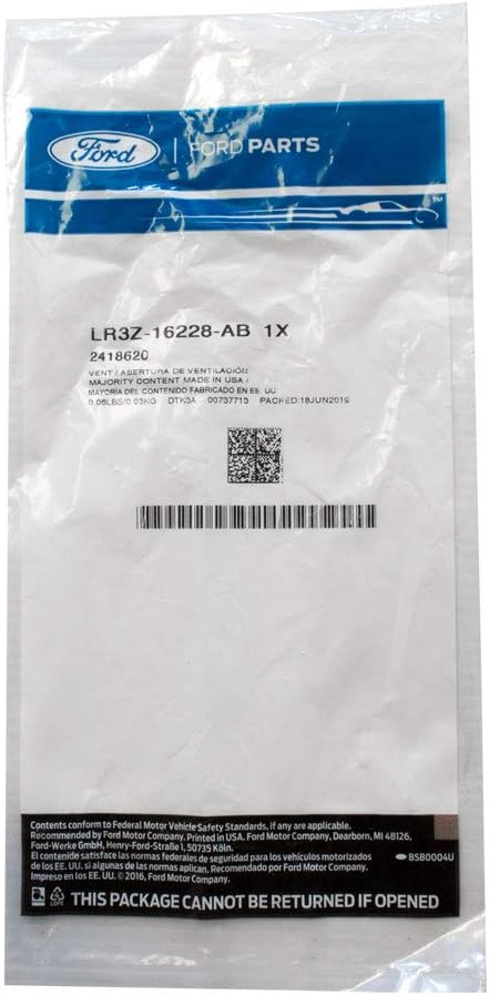 2020-2021 Mustang Ecoboost OEM 2.3L High Performance 5.25" Fender Emblem LH