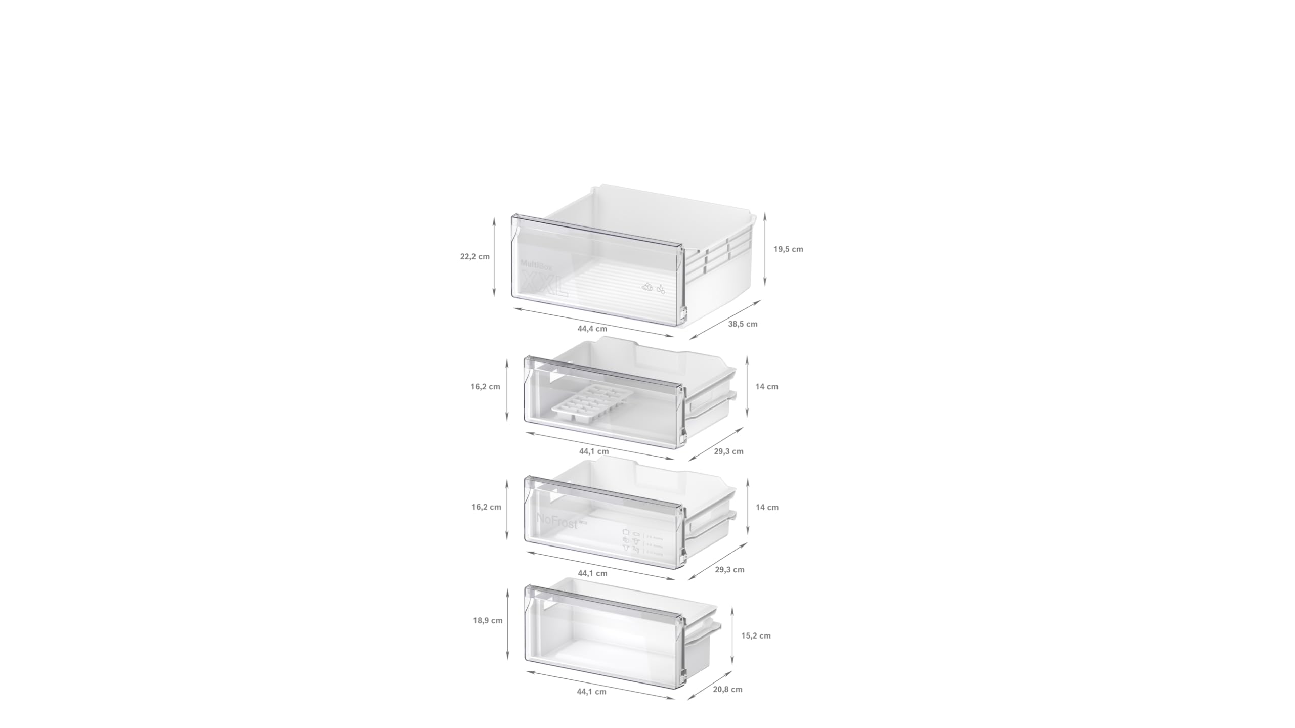 Bosch KIN96NSE0 Serie 2 - Frigorifero da incasso, nicchia da 194 x 56 cm, raffreddamento da 215 l + congelatore da 75 l, volume di raffreddamento in più dell'11%, mai sbrinare, illuminazione uniforme