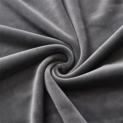 Housses en velours pour fauteuils inclinés | Revêtements lavables premium noir