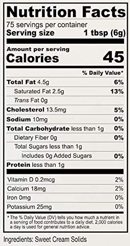 Anthony'S 00-BKDY-IITE Heavy Cream Powder, 1 Lb thumb #4