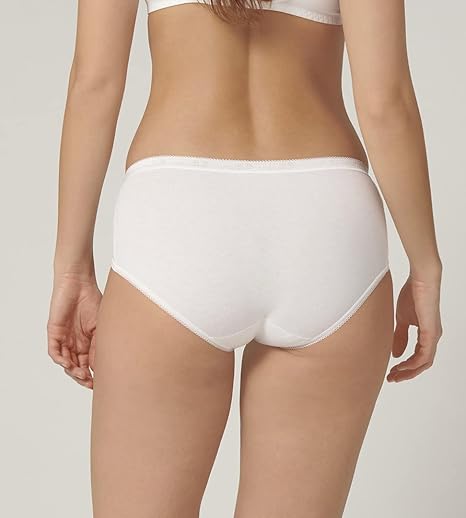 Sloggi Donna Midi Sloggi Basic+ Midi 2P Biancheria Intima Cotone