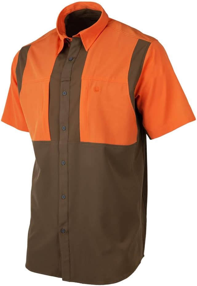 BerettaMen's TKAD Flex Breathable Lightweight Button-Down Outdoor Casual Active Tactical Short Sleeve T-Shirt