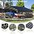 Quinora Heavy Duty 20x20FT Metal Carport with Reinforced Legs & Frame, Outdoor Carport with Galvanized Steel Roof, All-Weather Shelter for Cars, Trucks, Boats & Tractors