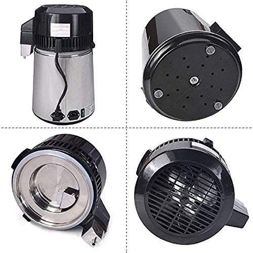 Wmn_Trulystep 4L/1Gal Still Electric Countertop Alcohol Distiller With Connection Bottle Home Brew Wine Making Kits For Diy Whisky Wine Brandy Vodka #TOP5