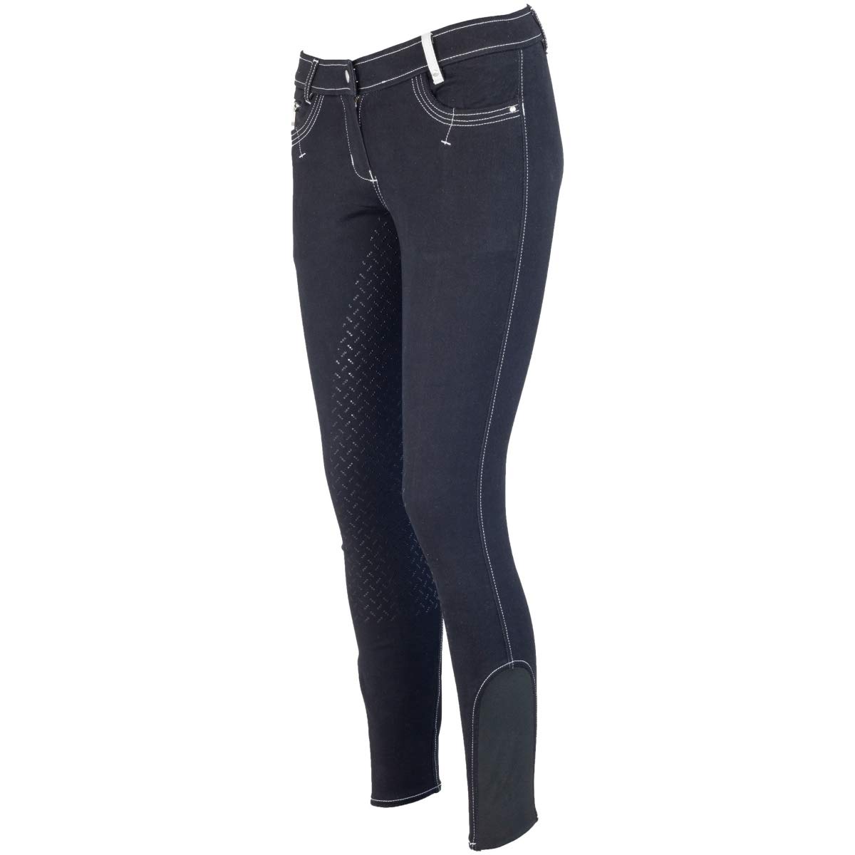 LAZURA Emma Women's Jodhpurs Silicone Full Seat Black