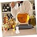 NAMOARLY 5ml Lab Glassware Gravity Bottle Pycnometer Empty Specific Gravity Bottle for Measuring Water