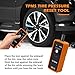 AMZAUTO TPMS Relearn Tool, Automotive Tire Pressure Monitor Sensor Activation Reset TPMS Programming Tool OEC-T5 EL-50448, Compatible with Buick Chevrolet Cadillac