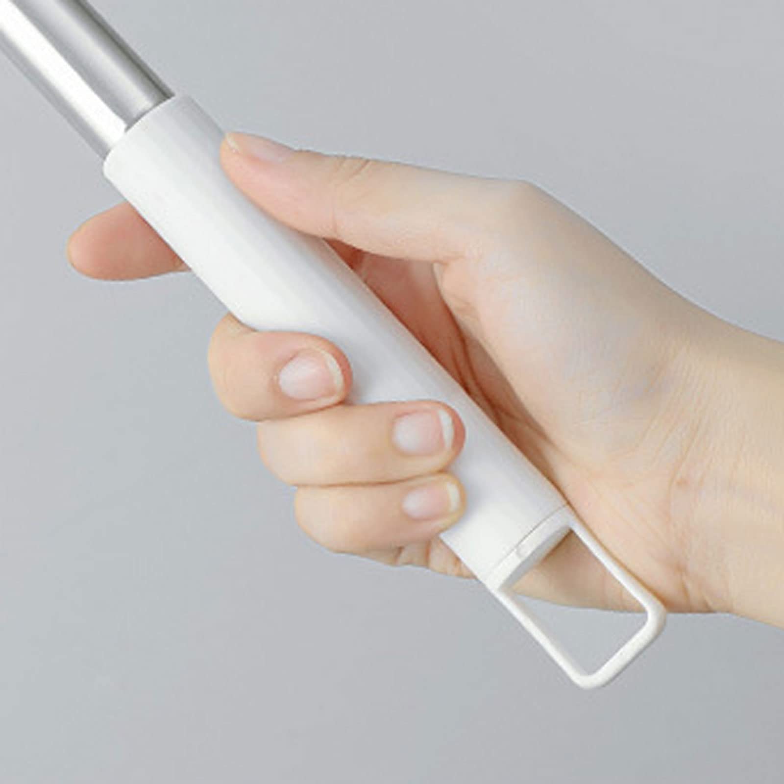 Rasquetas para Ducha, Escobilla de Goma Doble Cara Acero Inoxidable Gris for Limpieza duchas y Ventanas