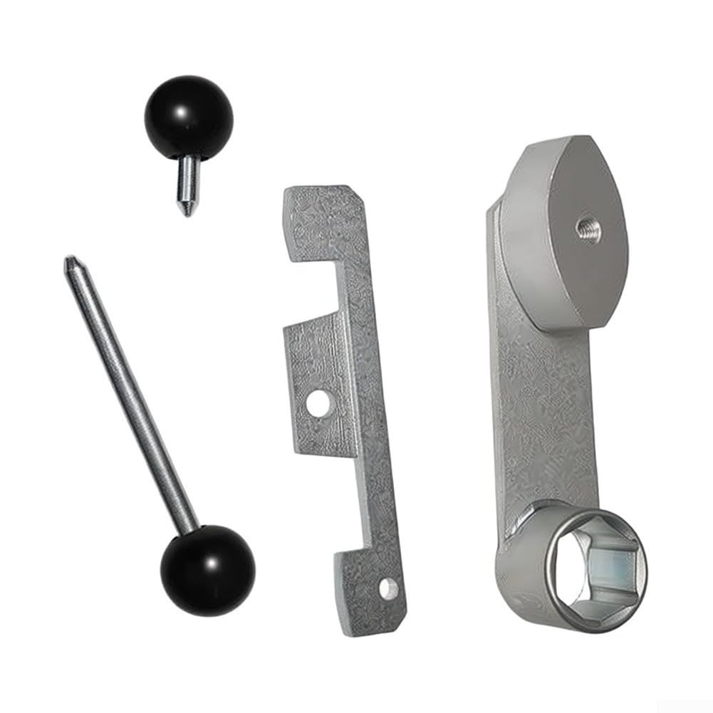 Kit di strumenti di controllo motore con strumento di bloccaggio albero a camme e kit di servizio catena dentata per veicoli Porsche, blu, 20,5 x 24,5 x 5 cm