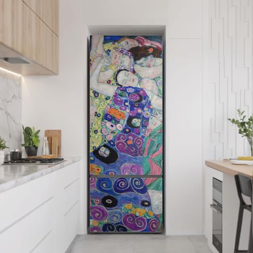 Pegatinas para frigorífico Virgen de Gustav Klimt con diseño elegante 3