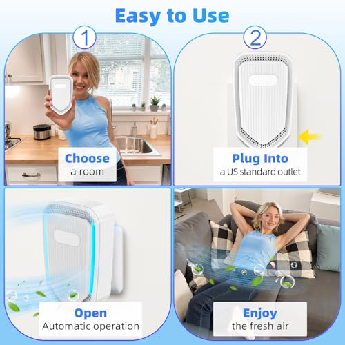 Purificador de aire enchufable, pack de 8 unidades miniatura 6