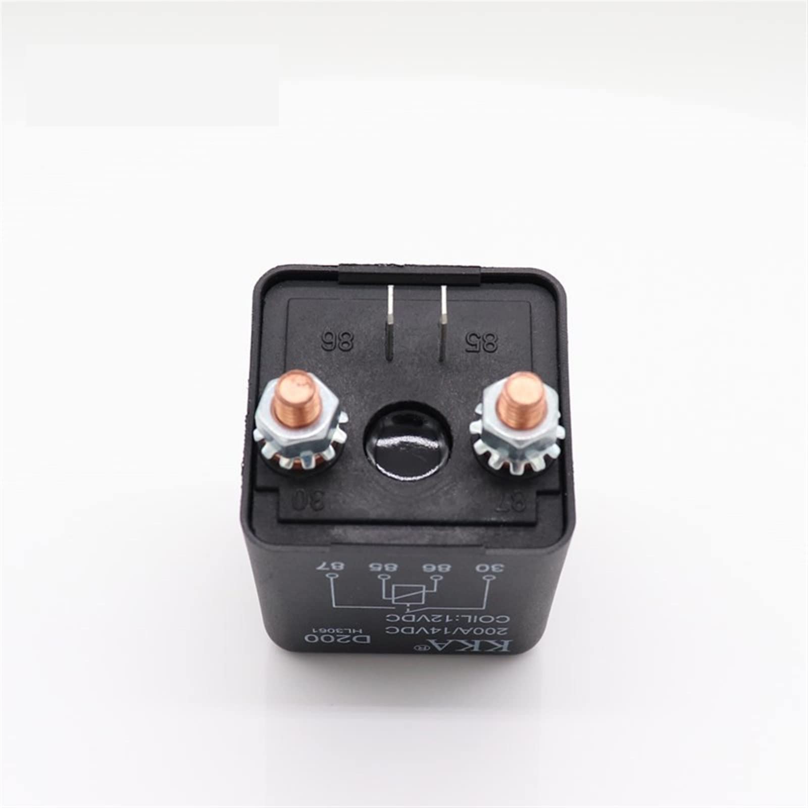 Relé de aislamiento de coche de alta corriente D200, interruptor de alimentación de 4 pines, relé aislador de batería Dual, arranque de encendido/apagado, piezas de repuesto for automóvil 200A 40V
