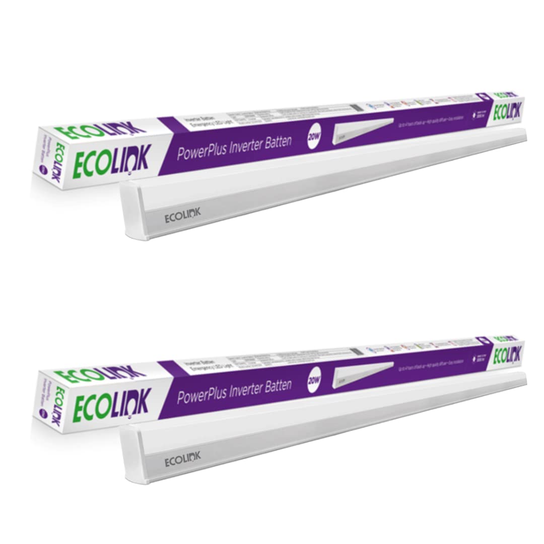 Ecolink Rechargeable Emergency Inverter LED Batten |Power Plus 20