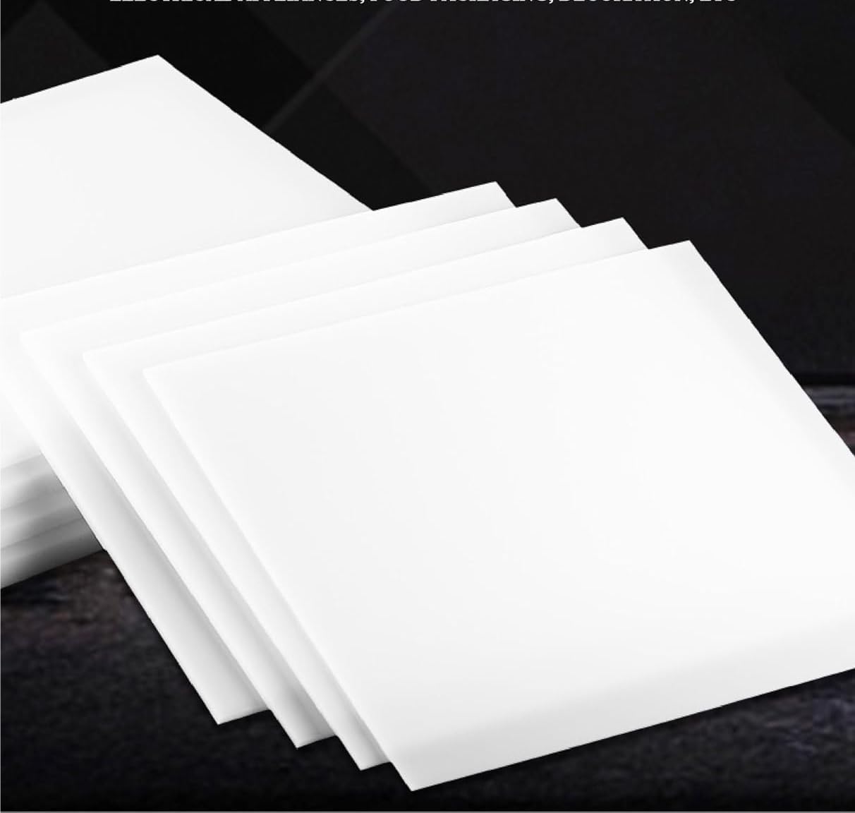 Wiederverwendbare wiederverwendbare Kunststoffplatten aus hochfestem Nylon – 2–20 mm dicke Polyamidplatte(150x150x20mm 1pcs)