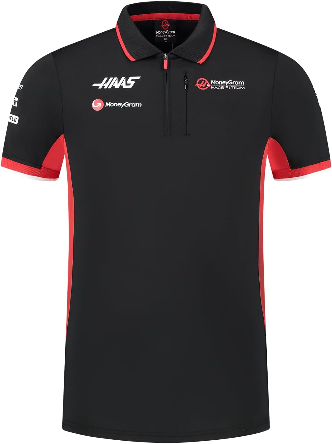 Haas Racing F1 2024 Men's Team Fitted Polo Shirt