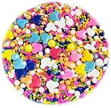 Baby girl Mouse pastel colors Edible sprinkles birthday party holidays for bake decoration, Cupcakes, Cakes, Cookies, and Ice Cream and more cartoon Mouse Birthday Cupcake Toppers, Mouse Cupcake Decoration for Girls Party Birthday Party Supplies 4oz