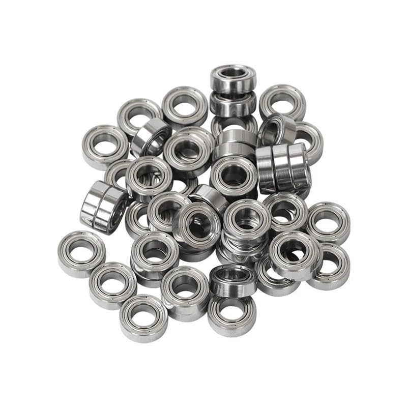 10pcs Deep Groove Ball Bearing 682 683 684 685 686 687 688 689 ZZ 2RS Rubber Sealing Cove Bearings for Longboard Roller Skates MQXFCZUX(ZZ,687 7X14X5MM_10PCS_ABEC-3)