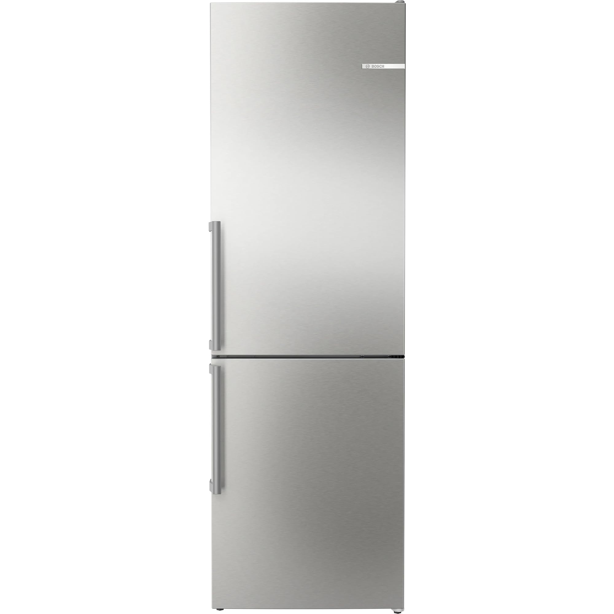 Bosch KGN36VIBT, Serie 4, frigorifero congelatore, 186 x 60 cm, refrigerante da 218 l + congelatore da 103 l, in acciaio inox con impronte digitali, NoFrost, VitaFresh XXL per una freschezza più