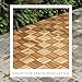 THYOI 10 Pcs Acacia Wood Interlocking Deck Tiles (12
