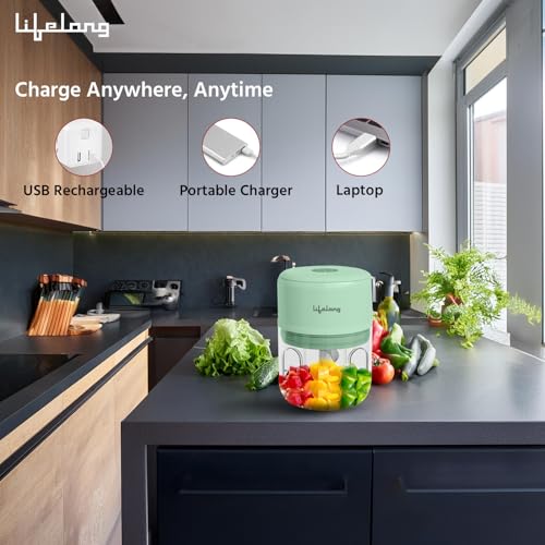 Lifelong Store Lifelong USB Rechargeable Wireless Electric 250 ml - Image 4