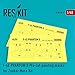 Reskit RSM48-0009 1/48 F-4 (E) Phantom II Pre-Cut Painting Masks for Zoukei-Mura
