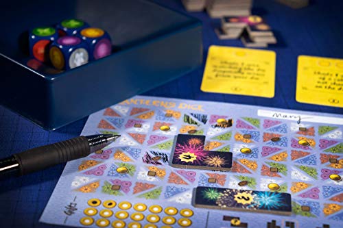 Lanterns Dice - Lights In The Sky, Card Dice Board Game 2-4 Players, 30-45 Min, Ages 10 And Up, Decorate The Palace Lake With Floating Lanterns To Impress The Emperor, Score Points For Best Festival #TOP7