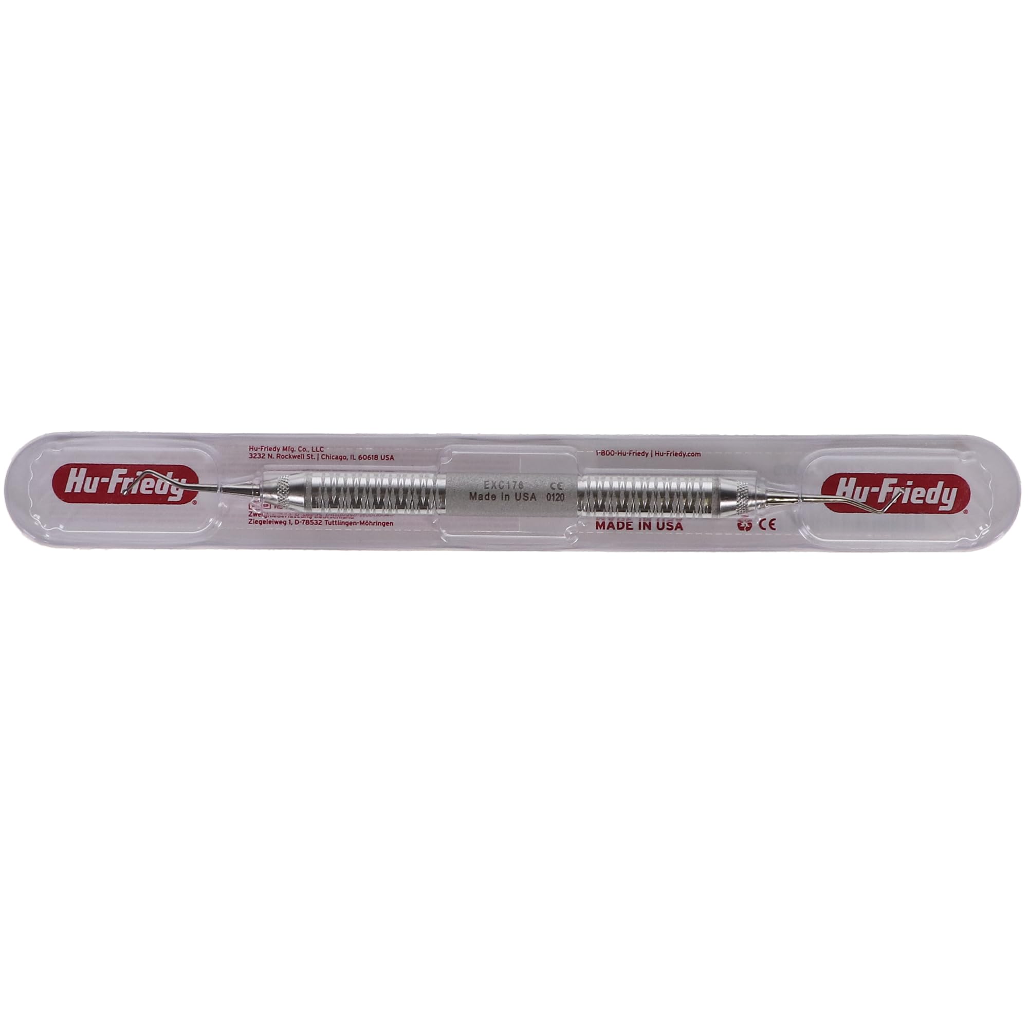 Amazon.com: Hu-Friedy EXC176 #17 Excavator, #6 Satin Steel Handle
