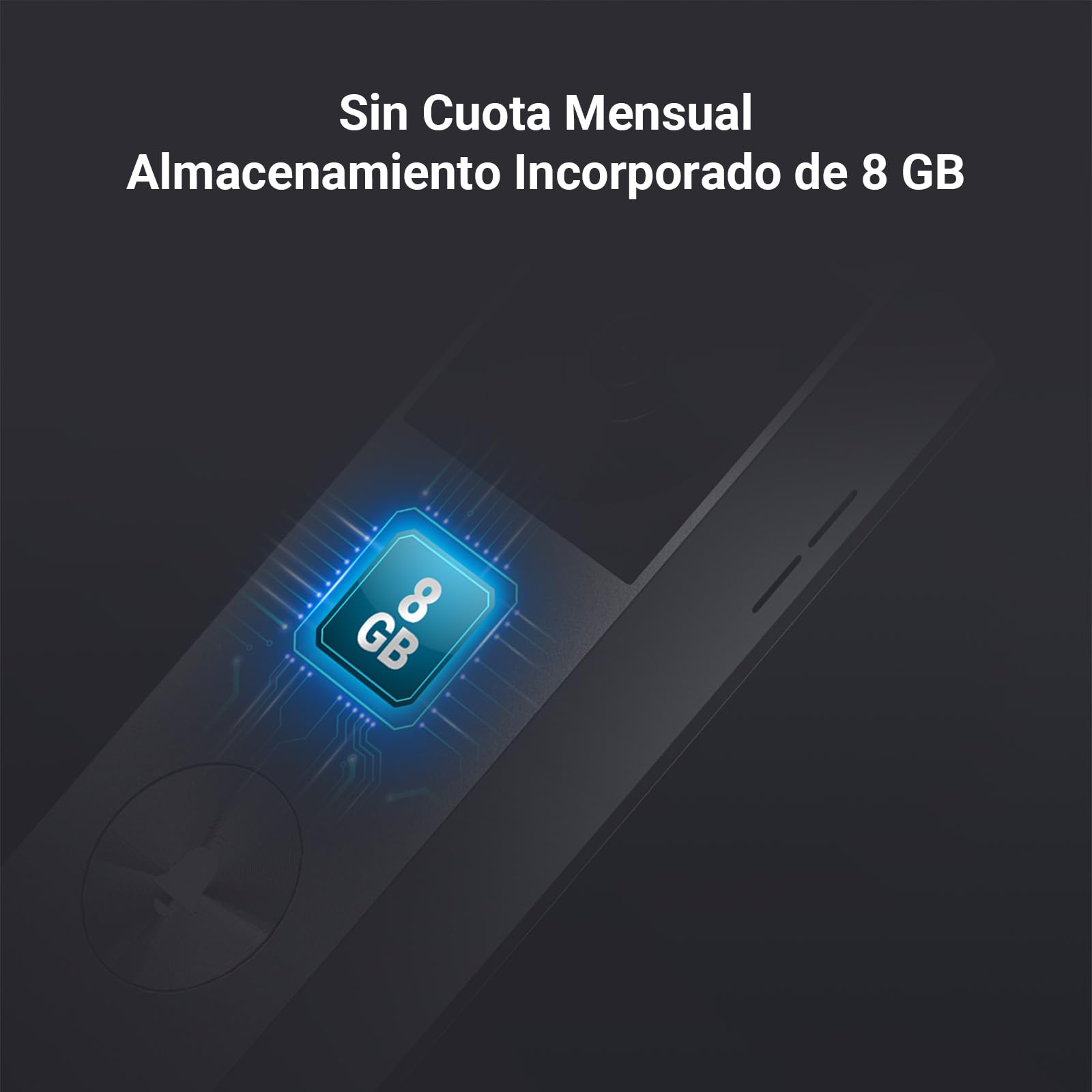 EZVIZ CP3 Pro Chime CH1 Timbre de Video Inalámbrico 2K, Exterior Impermeable, Detección de Personas, Visión Nocturna en Color, Audio Bidireccional, 8GB eMMC