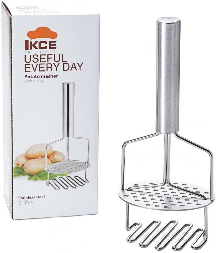 Upgrade Meat Chopper, Heat Resistant Meat Masher for Hamburger, Ground Beef Smasher, Nylon Hamburger Grinder Utensil for Ground Beef, Non Stick Mix Ground Chopper, Mix and Chop Potato Masher (3 PCS)