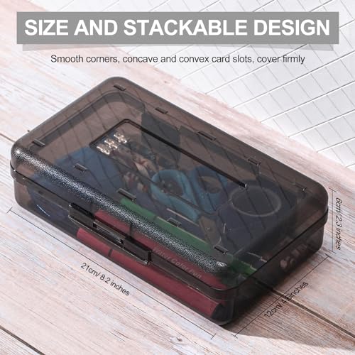 Image of Fainne 24 Pack Clear Plastic Pencil Box,Gray | Stackable Organizer for School Supplies, Large Case for Crayons Markers, Snap-lid Keeps Stationery Secure, Bulk Set