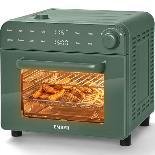 Image of Ember MarvelOven 8-in-1 Smart Oven | Air Fry, Bake, Grill & Ferment | MistFlow Steam Technology | HexaWand Even Heating | Green