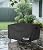 ULTCOVER Rectangular Gas Fire Pit Table Cover 44x28 inch Waterproof Heavy Duty Firepit Cover, Black