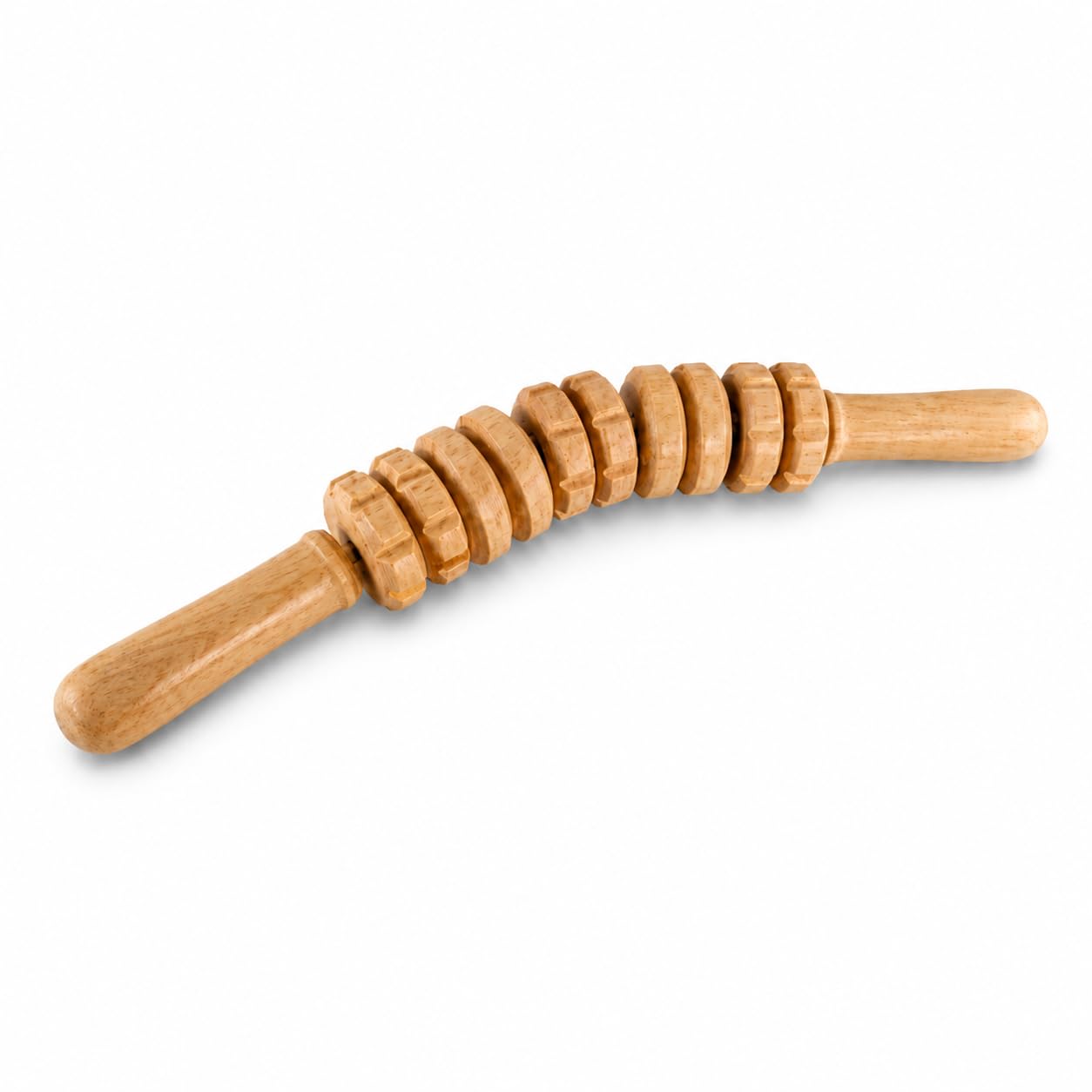 Rouleau courbé Wood Therapy anti-cellulite pour raffermir la peau