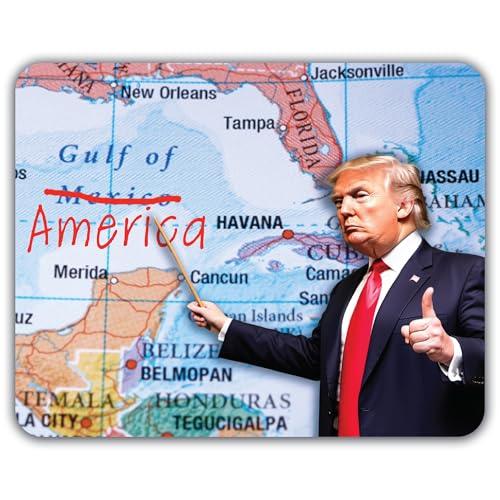 Image of Gulf of America Funny Peel and Stick Sticker Decal - Vinyl Bumper Sticker for Cars, Laptops, and More - 5.5 Inches