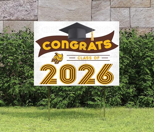 KH Sports Fan Rowan Profs Congrats Class of 2026 Graduation Yard Sign, 18x24