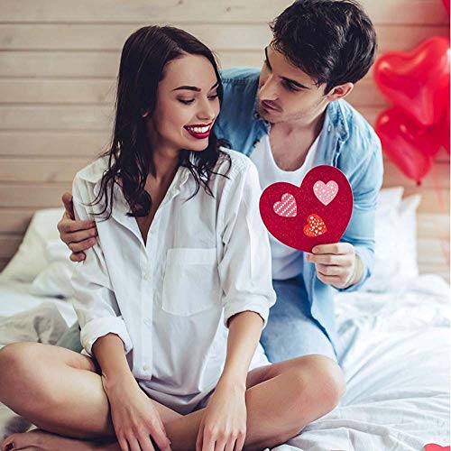 500 Pcs Funky Heart Roll Stickers, Valentine's Day Colorful Heart Shaped Stickers Valentine's Love Decorative Stickers Heart Labels For Wedding Party #TOP5