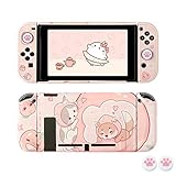 Ausgezeichnete Qualität: Hergestellt aus hochwertigen PC-Materialien, exklusive Farbverarbeitung (nur wir können die Joycon Back Cover mit Mustern machen), wodurch das Muster wie die Natur selbst - höchste Qualität der Kunst