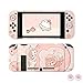 Produktbild [Pro Version] Hülle für Nintendo Switch, FANPL Schutzhülle für Nintendo Switch und Joy Con Controller mit 2 Cat Claw Daumengriffen (Honey Peach)