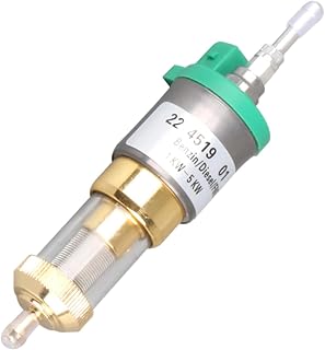 Quiet 12V 22ml Diesel Heater Fuel Pump, HDWS Parking Heater Electronic Pulses Pump, Universal Car Heater Oil Fuel Pump for 1KW-5KW Air Heater Gasoline Engine