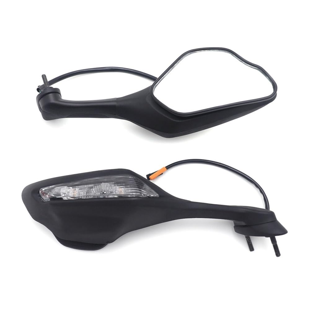 Espejos Universales de Señal de Giro CBR1000RR Premium en Negro Absoluto