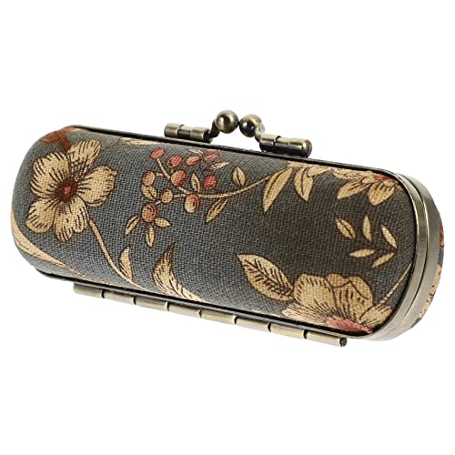 Generic 口紅収納ボックス レトロデザイン ? 鏡付きで持ち運び便利 旅行や日常使いに最適 (9.8x4.3cm,アソートカラー)