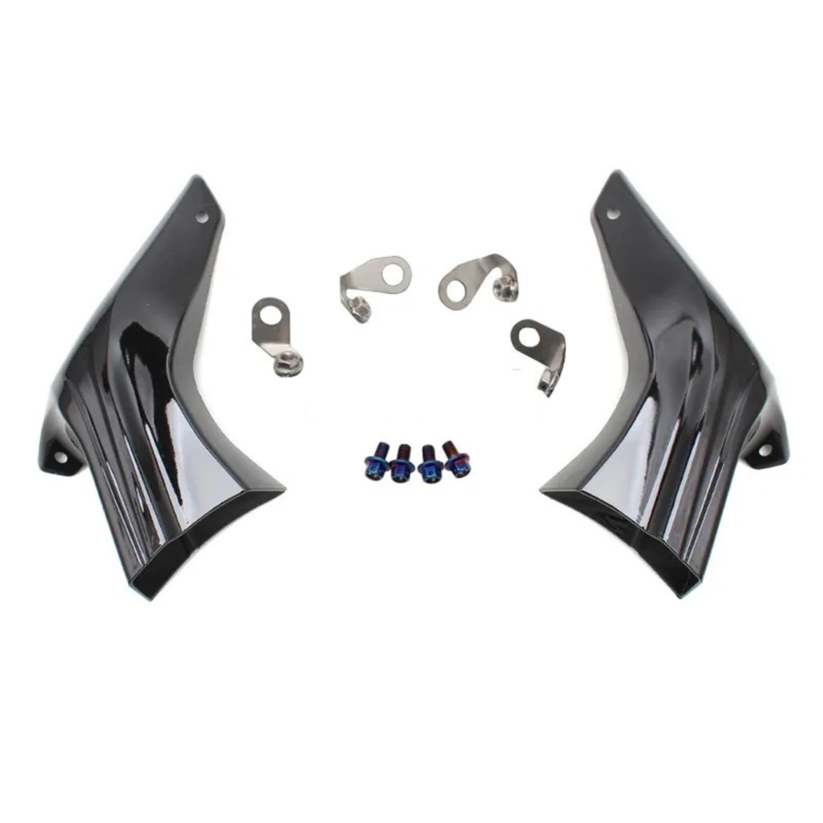 Conducto de Aire de Pinza de Freno Pinza de Freno refrigerada por Aire para conductos compatibles con BMW HP4 M100RR S1000R S1000RR S1000XR S 1000 R/RR/XR HP 4(Glossy Black)