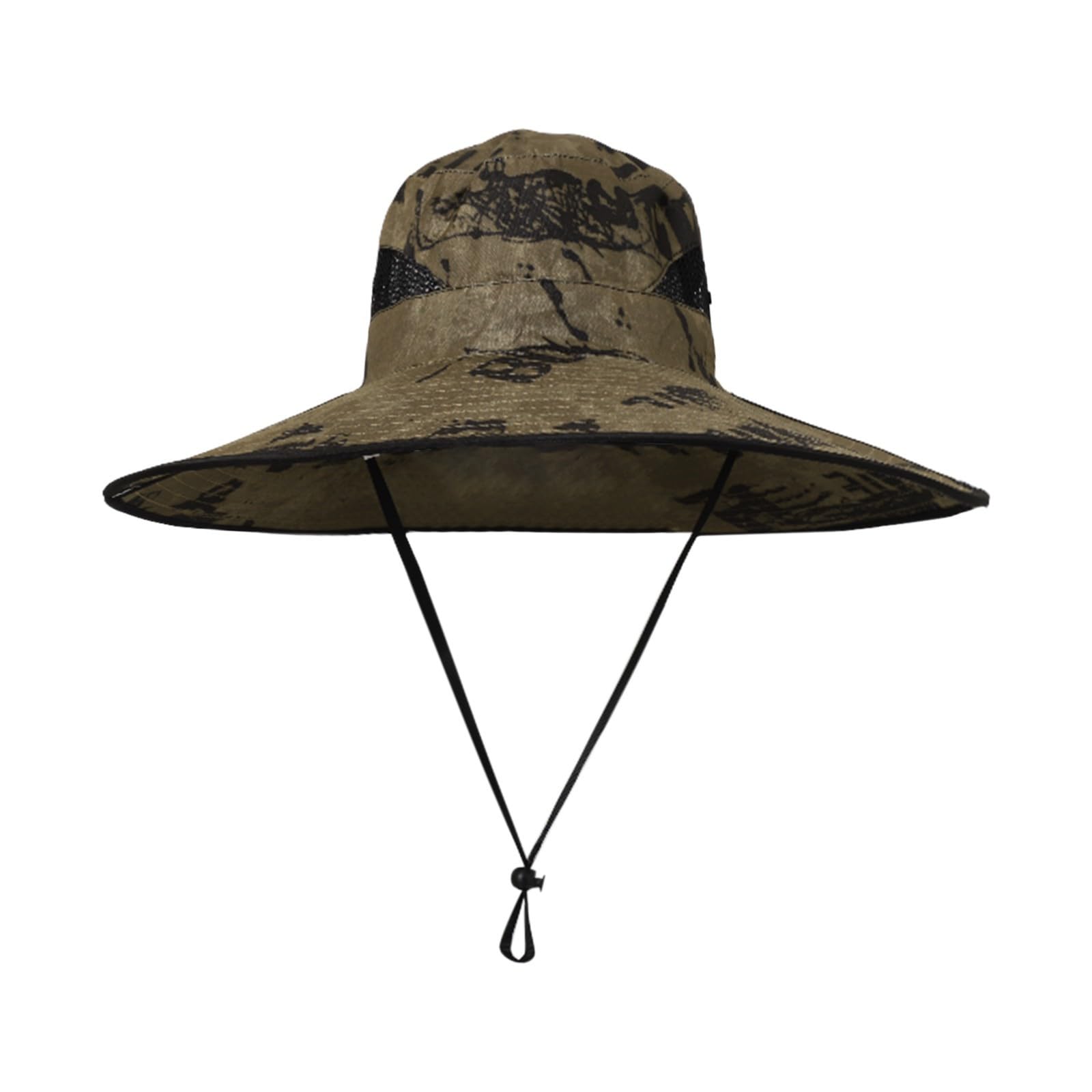 Cappello A Secchiello Da Pescatore Pieghevole Uomo Donna - Morbido In Poliestere Per Estate, Spiaggia Ed Escursioni - Fantasia Floreale Vintage Fiori Di Campo, Taglia Unica 56-58 Cm