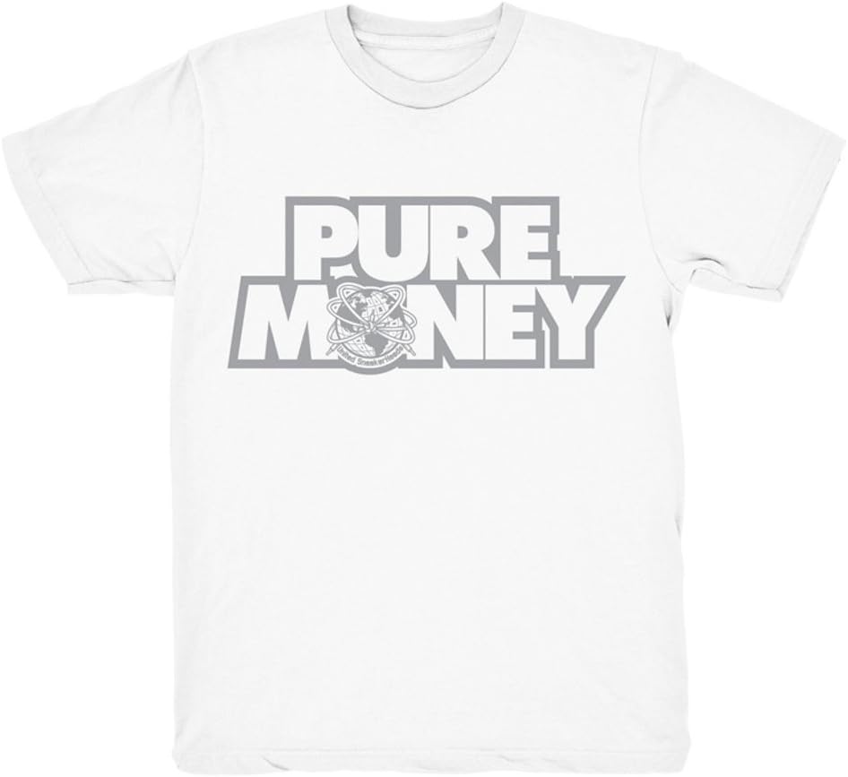 "Font" T-Shirt to match Jordan 4 Pure Money sneakers (Small)